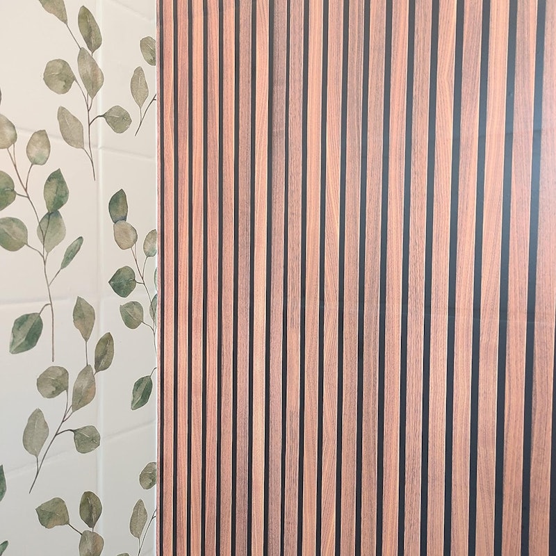 Papel de Parede Madeira Clara Ripado 3