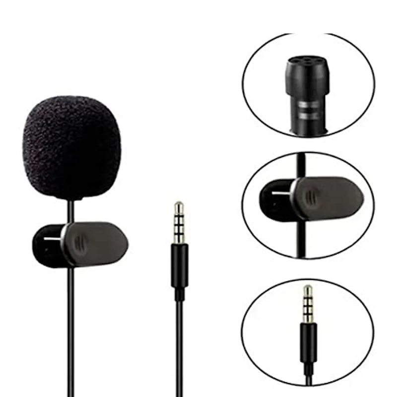Mini Microfone de Lapela Tomate 4