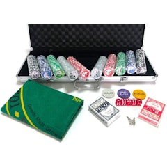 Maleta de Poker 500 Fichas