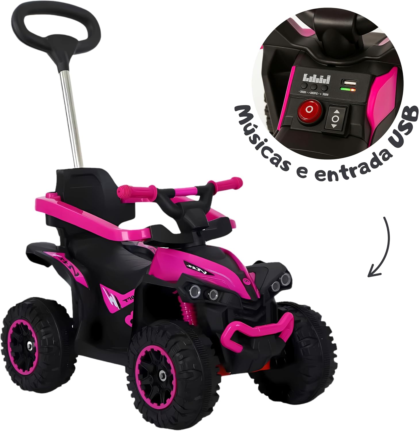 Quadriciclo Infantil Brinqkids 5
