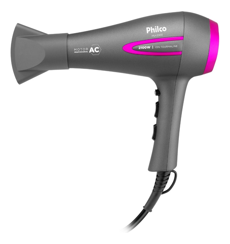 Secador de Cabelos Philco 2100 W PSA3300 Íons Tourmaline 1