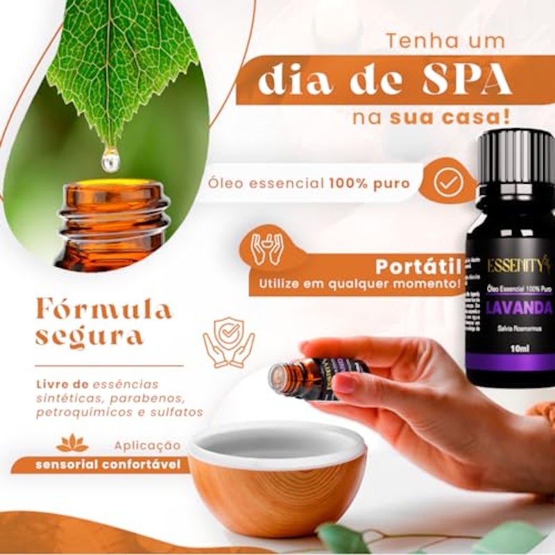 Óleo Essencial de Lavanda 100% Puro Essenity 3