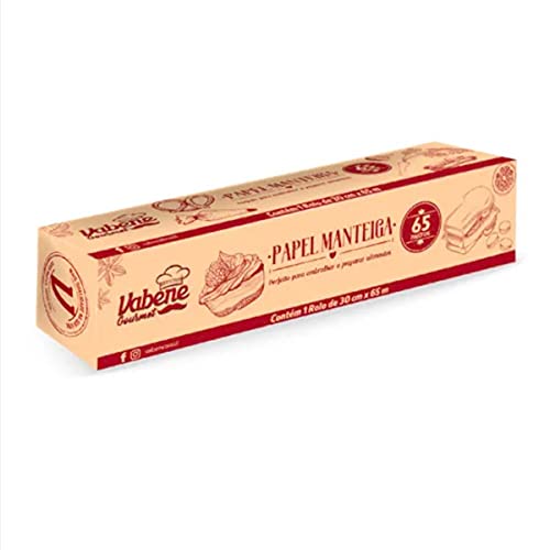 Rolo de Papel Manteiga Vabene Gourmet 1