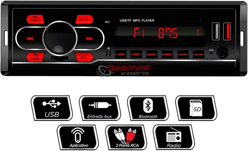 Som Automotivo Bluetooth FP Import 1