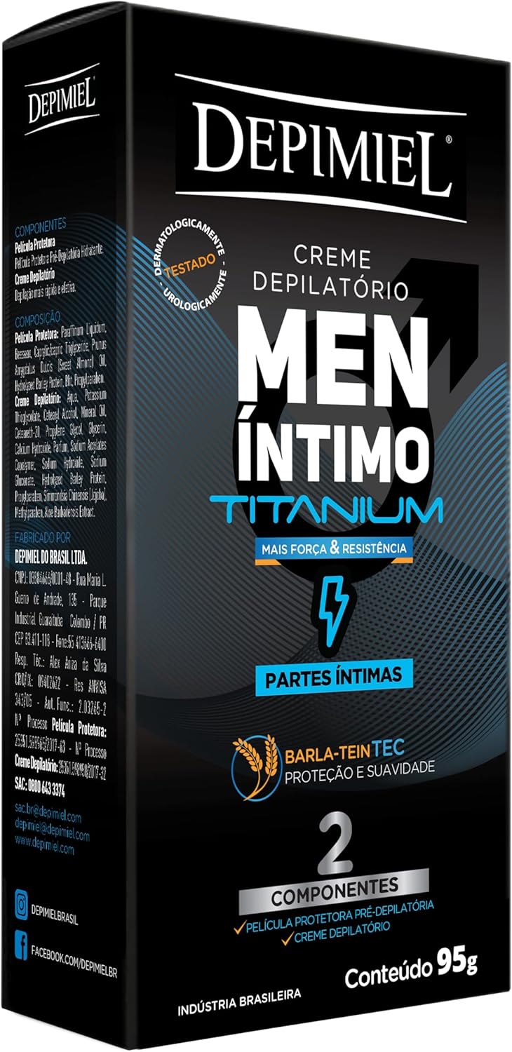 Creme Depilatório Men Íntimo 2