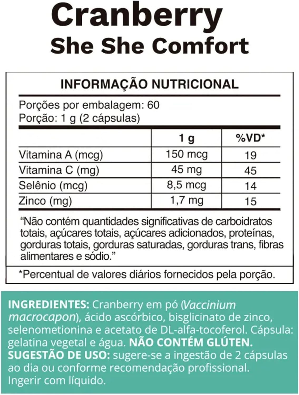 Cranberry em Cápsulas 2