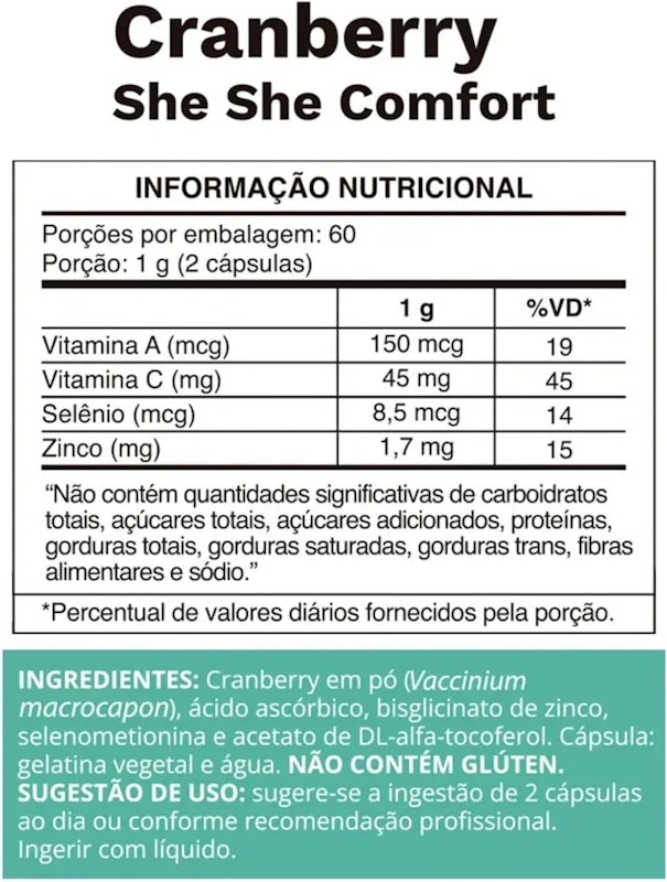 Cranberry em Cápsulas 2