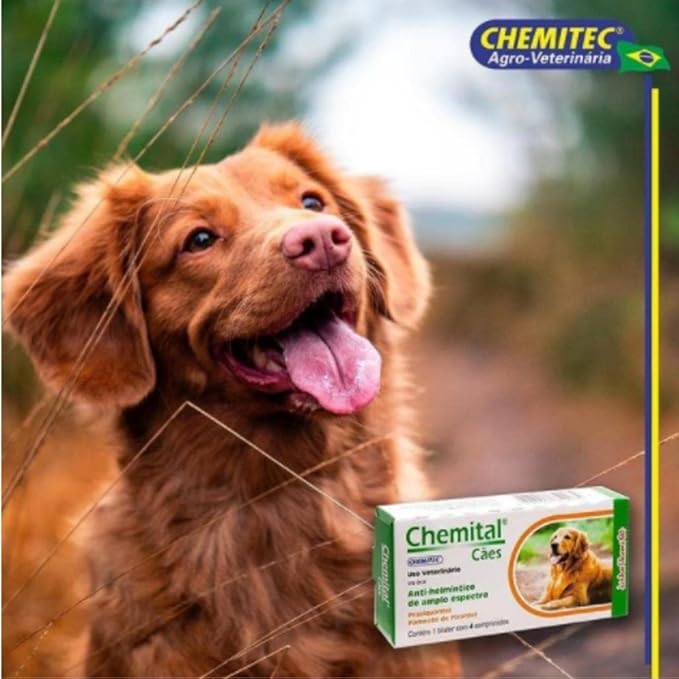Vermífugo Chemital Cães 3