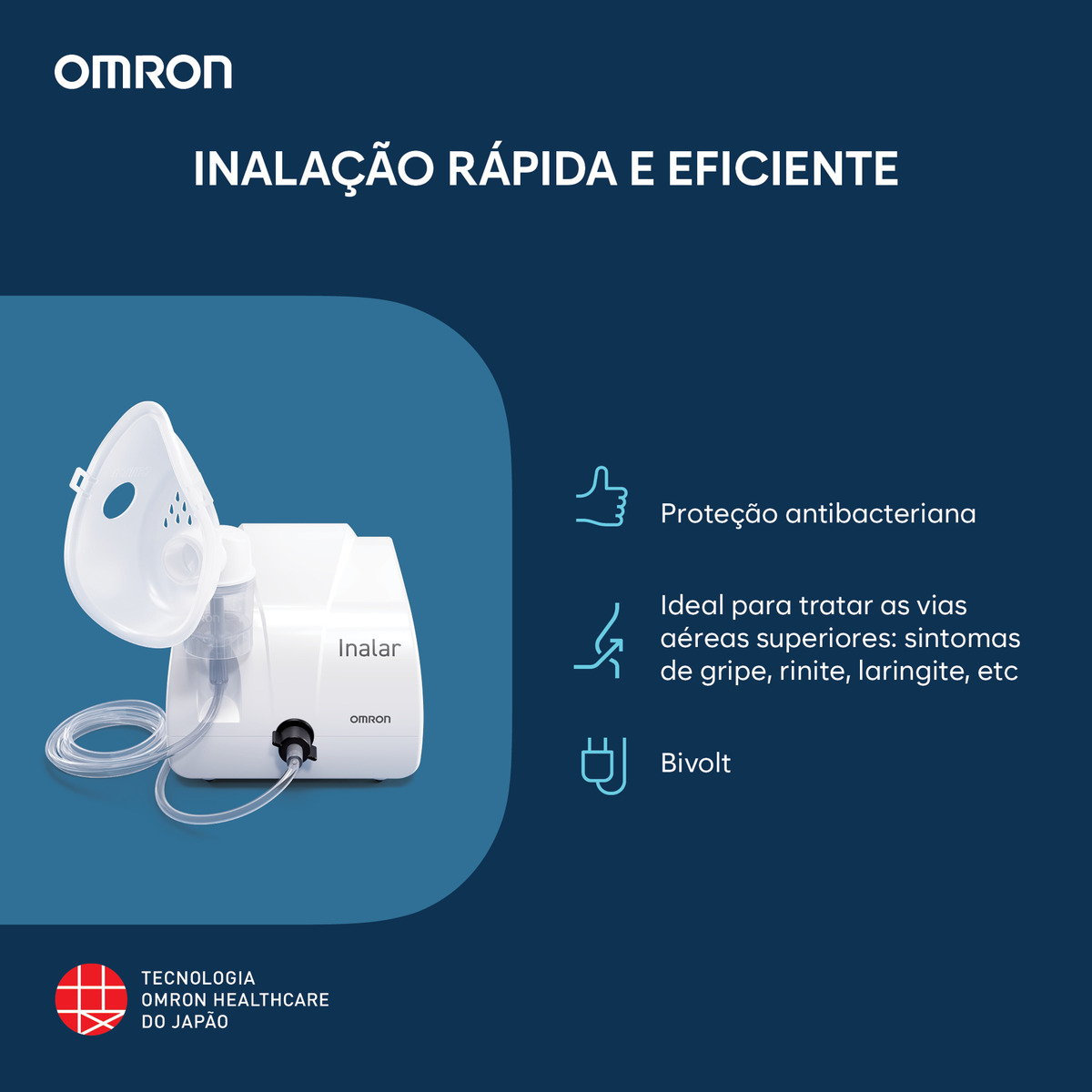 Inalador Compressor Inalar 3