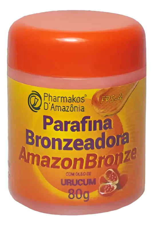 Parafina Bronzeadora AmazonBronze com Óleo de Urucum 1