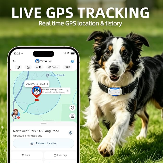 Coleira Rastreador GPS para Cães 4