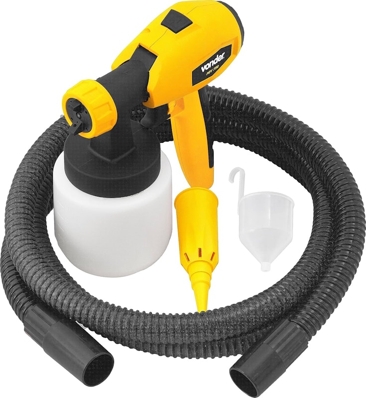 Pistola Elétrica para Pintura com Roda PEV 750 Vonder 4