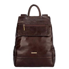 Mochila Antifurto de Couro Feminina Suelen