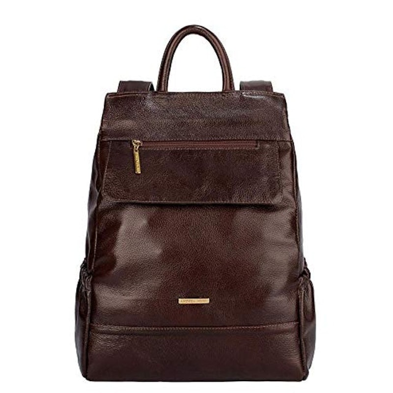 Mochila Antifurto de Couro Feminina Suelen 1