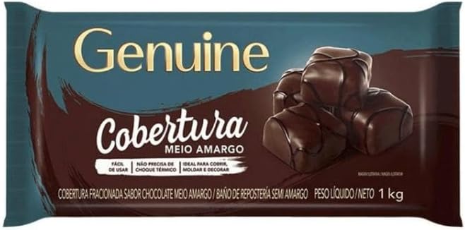 Genuine Cobertura Fracionada Meio Amargo 1