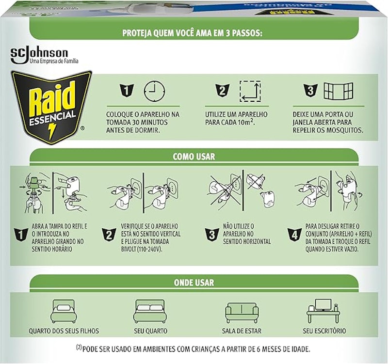 Raid® Elétrico Líquido à Base de Plantas 3