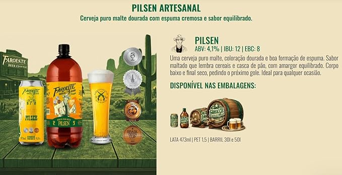Cerveja Pilsen Artesanal 3
