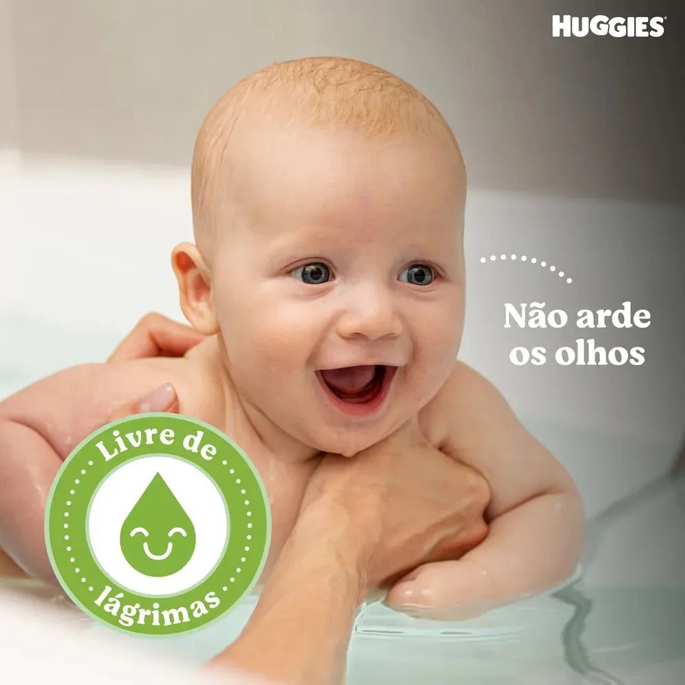 Shampoo Huggies Camomila Seguro para Recém-Nascidos 5