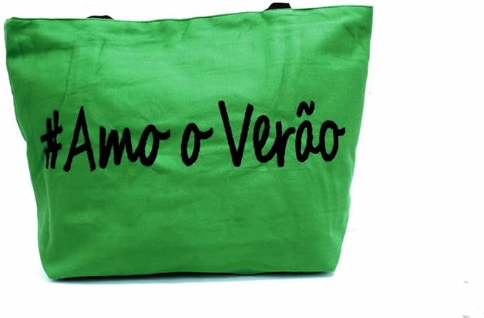Bolsa de Ombro Lona Feminina Praia 2