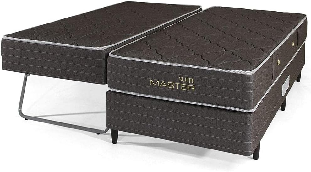 Cama Box e Baú Solteiro com Cama Auxiliar 1