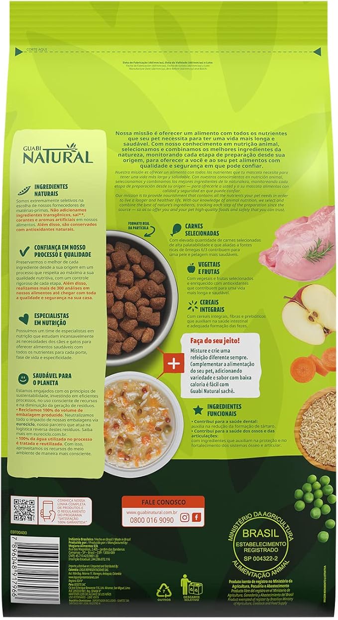 Ração Cão Sênior Médio e Grande Frango e Arroz Integral 4