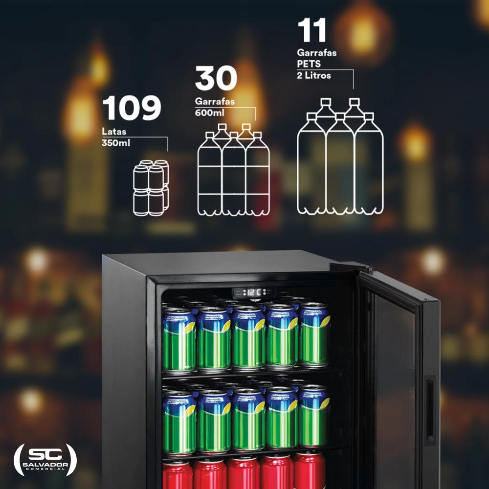 Refrigerador Expositor Vertical EOS 124 L Eco Gelo 4