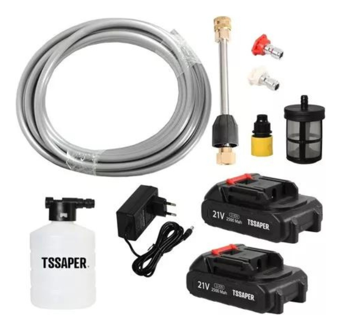 Lavadora de Alta Pressão Portátil a Bateria 21 V TLPB21 3