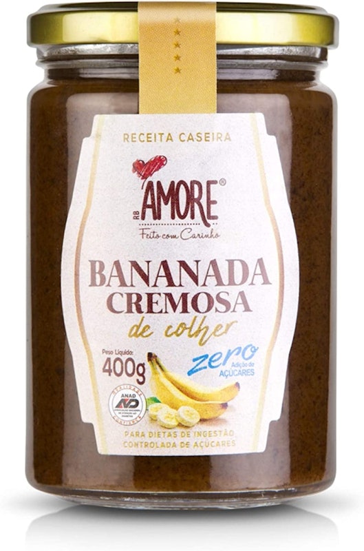 Bananada Cremosa de Colher - Zero Adição de Açúcares 1