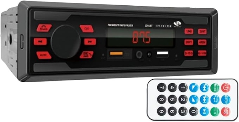 Rádio Automotivo MP3 Player Bluetooth com Controle Remoto 1