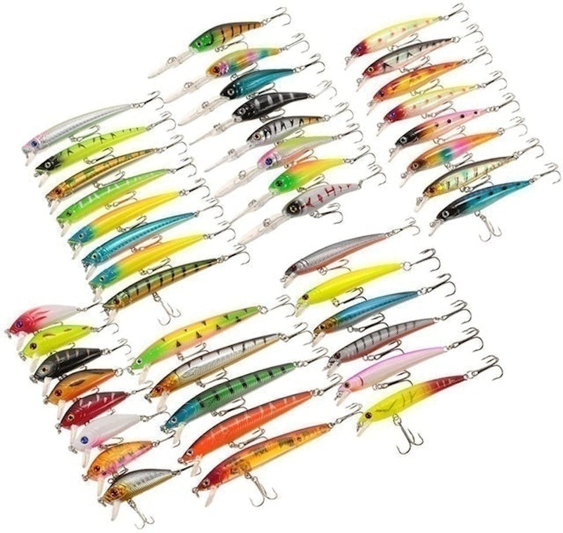 Kit Iscas Artificiais 43 Peças 1