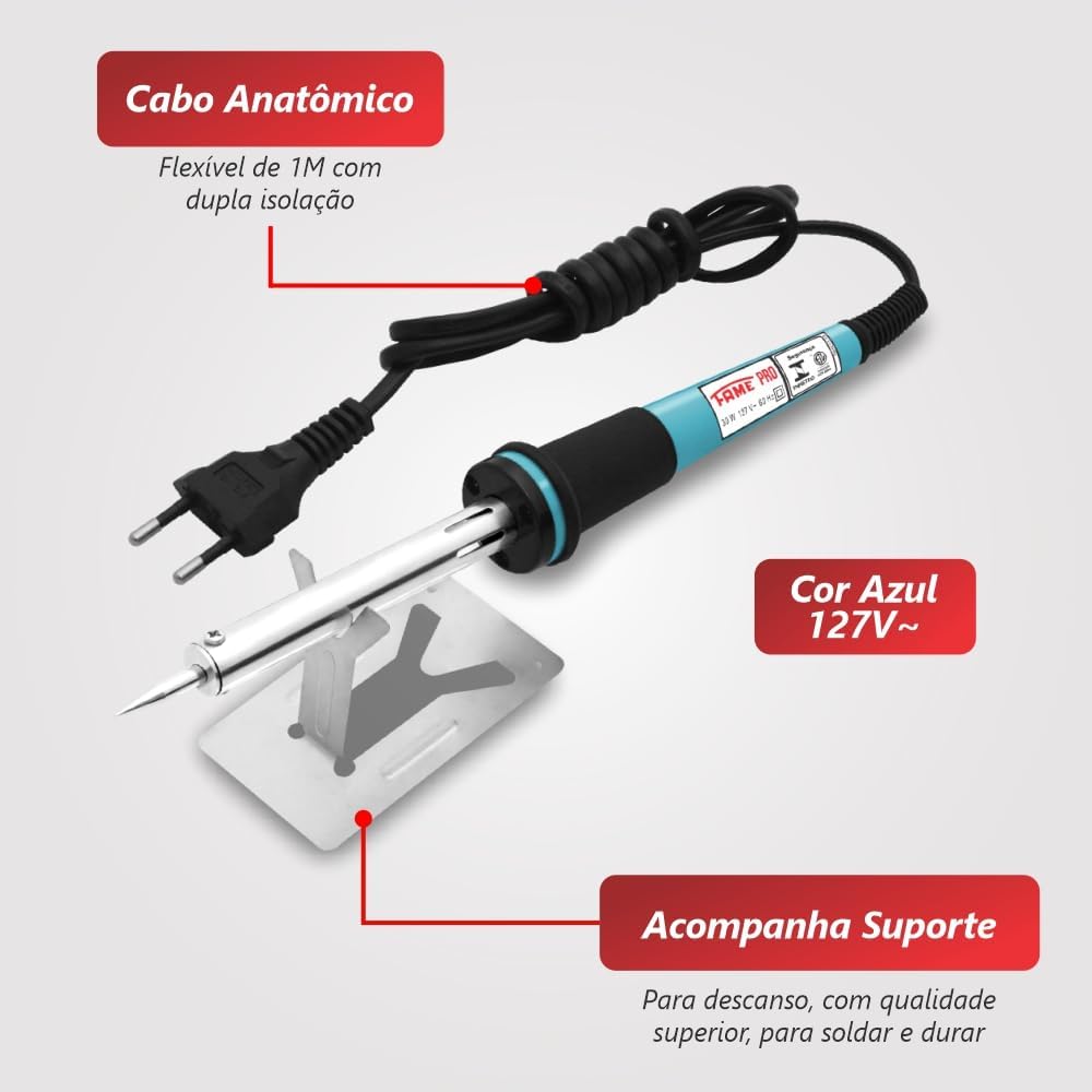 Ferro de Soldar 70 W (127 V) 2