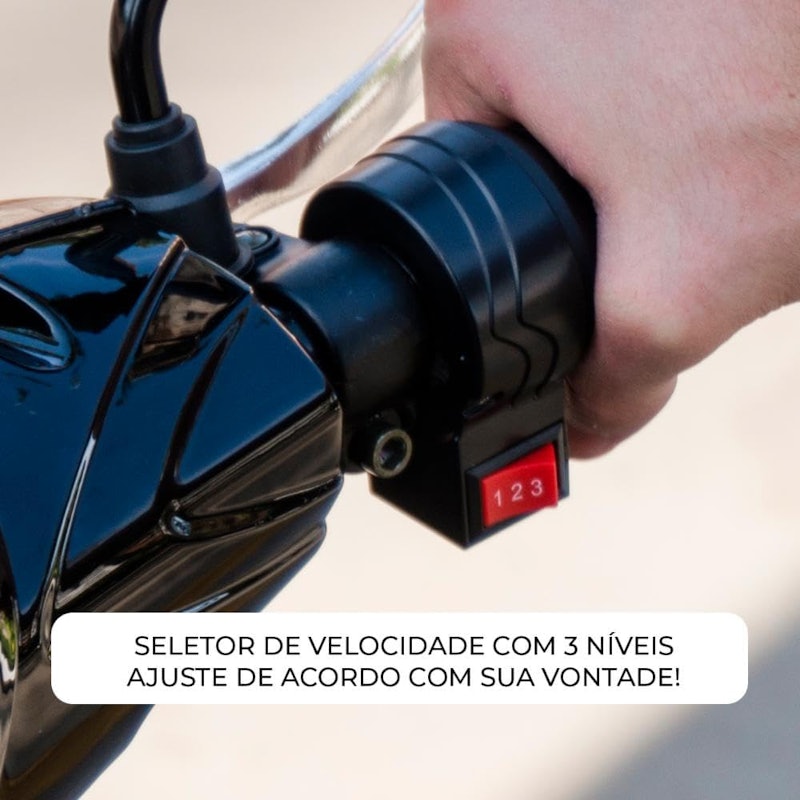 Bicicleta Elétrica Motor 500 W WeHawk HW 03 5