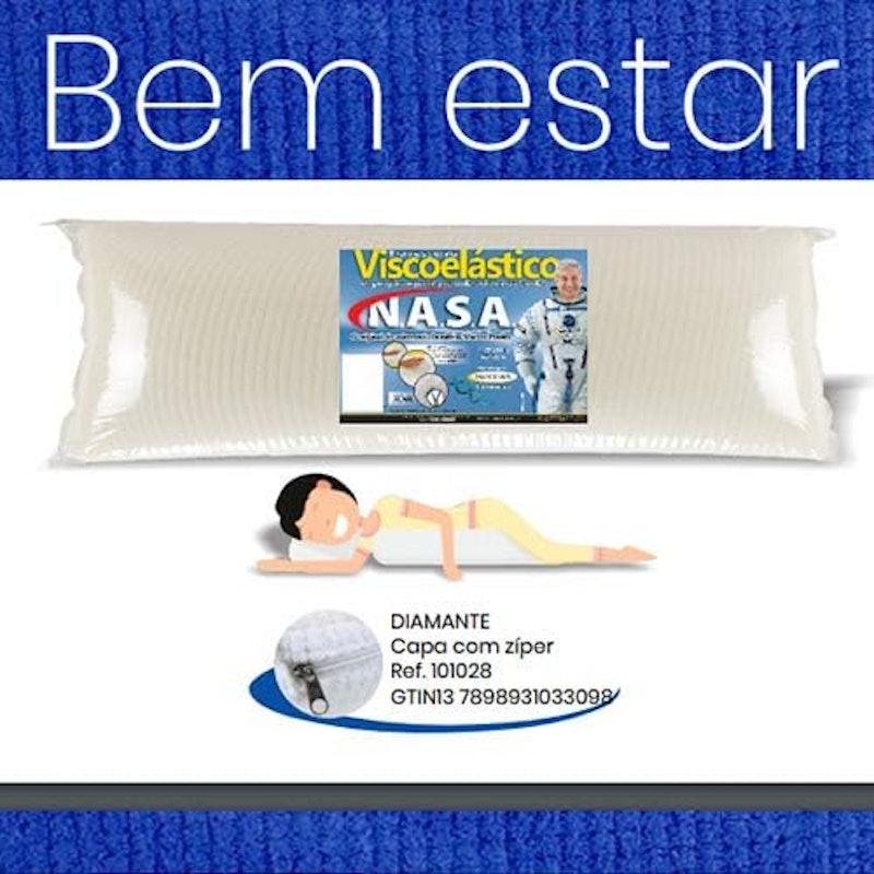 Travesseiro de Corpo Viscoelástico Nasa Médio 2