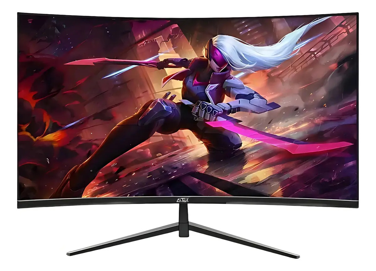 Monitor Curvo Gamer 27" 180 Hz Aitek 1