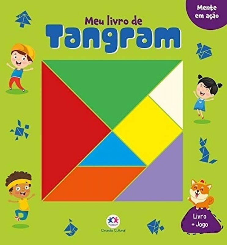 Tangram Quebra Cabeça Desafio Educativo Puzzle Em Madeira no Shoptime
