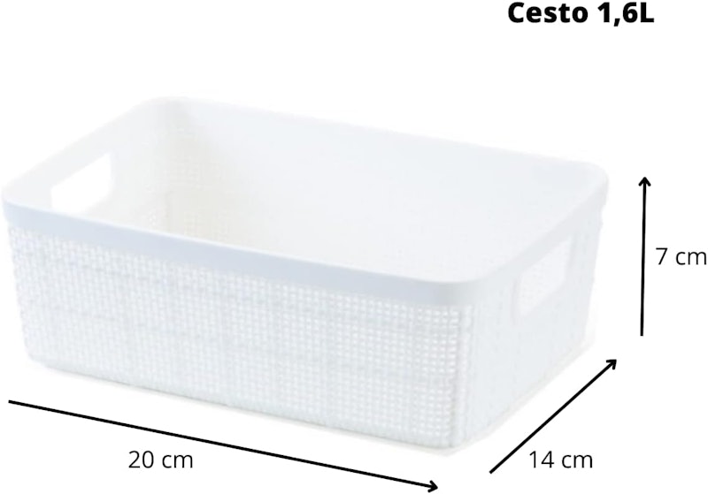 Cestos Organizadores Multiuso Decorativo Rattan Home Organizer 4