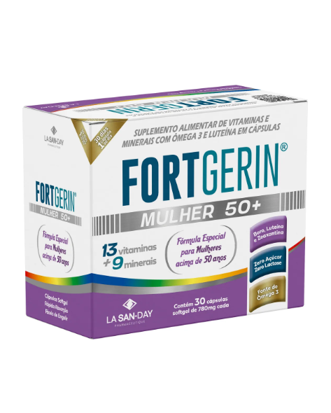Fortgerin Mulher 50+ 30 Cápsulas 1
