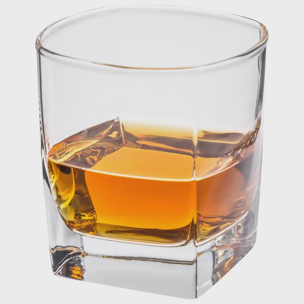 Jogo 6 Copos de Vidro Whisky Diamonds 240 ml 1