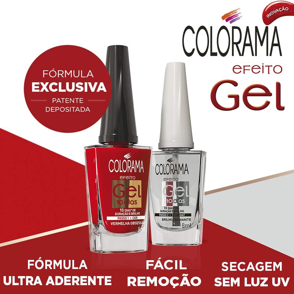 Esmalte Colorama Efeito Gel 2