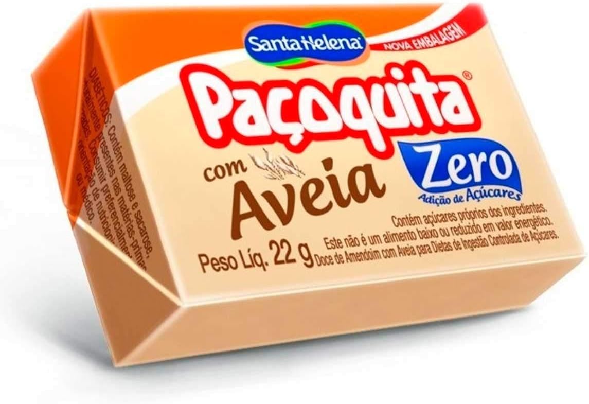 Paçoquita Zero Aveia Display 1