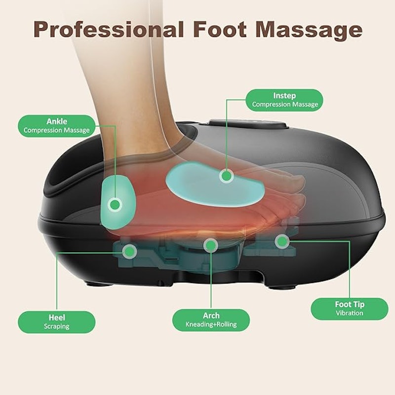 Massageador de Pés Shiatsu com Calor 3