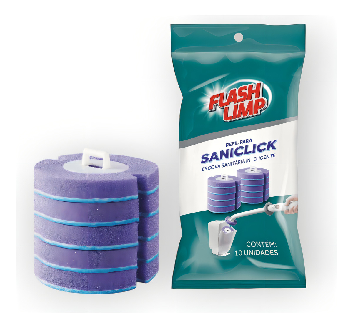 Escova Sanitária Inteligente Saniclick 2