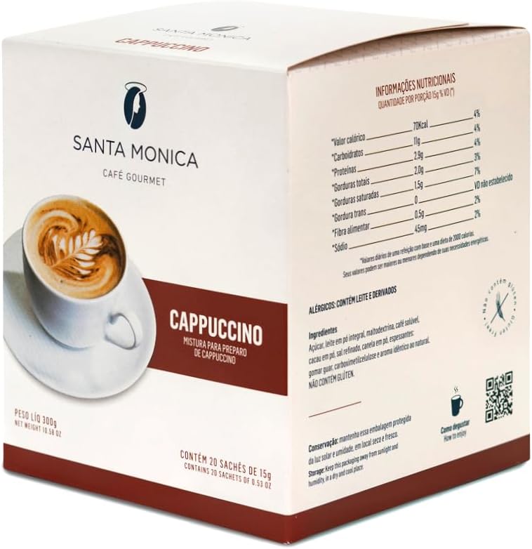 Cappuccino Monodose Gourmet Café Santa Monica 2