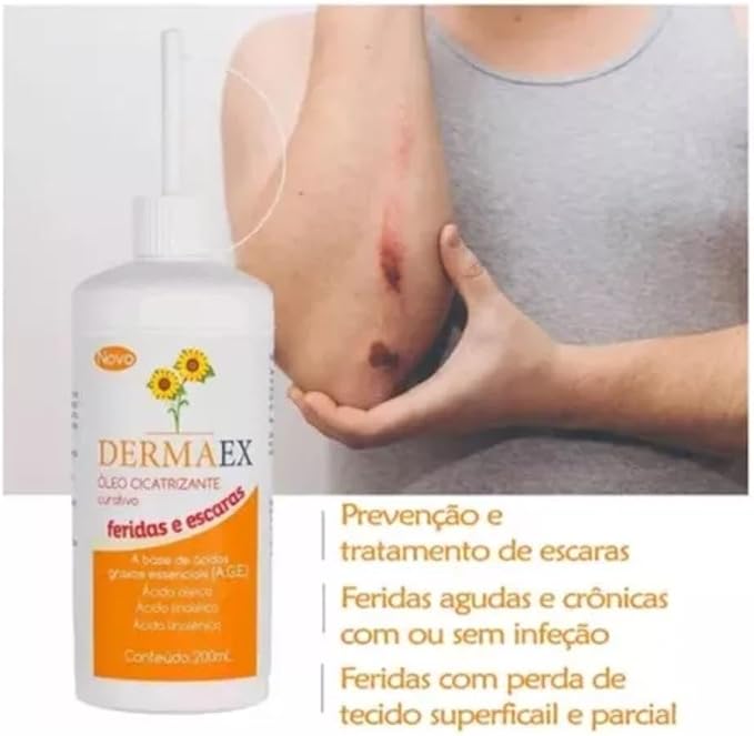 Óleo Cicatrizante Curativo 200 ml 2