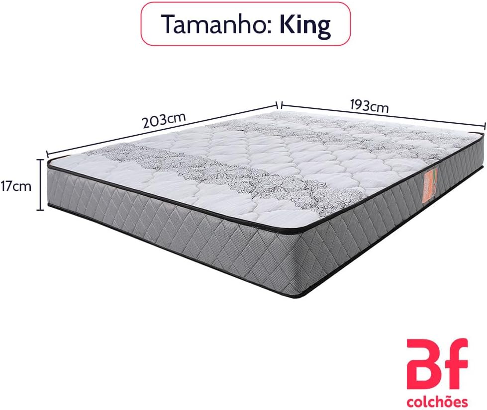 Colchão King Ortopédico Espuma D33 2