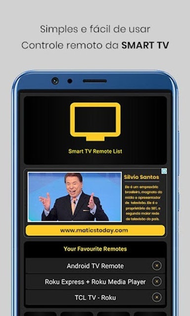 Controle Remoto para Smart TV 2