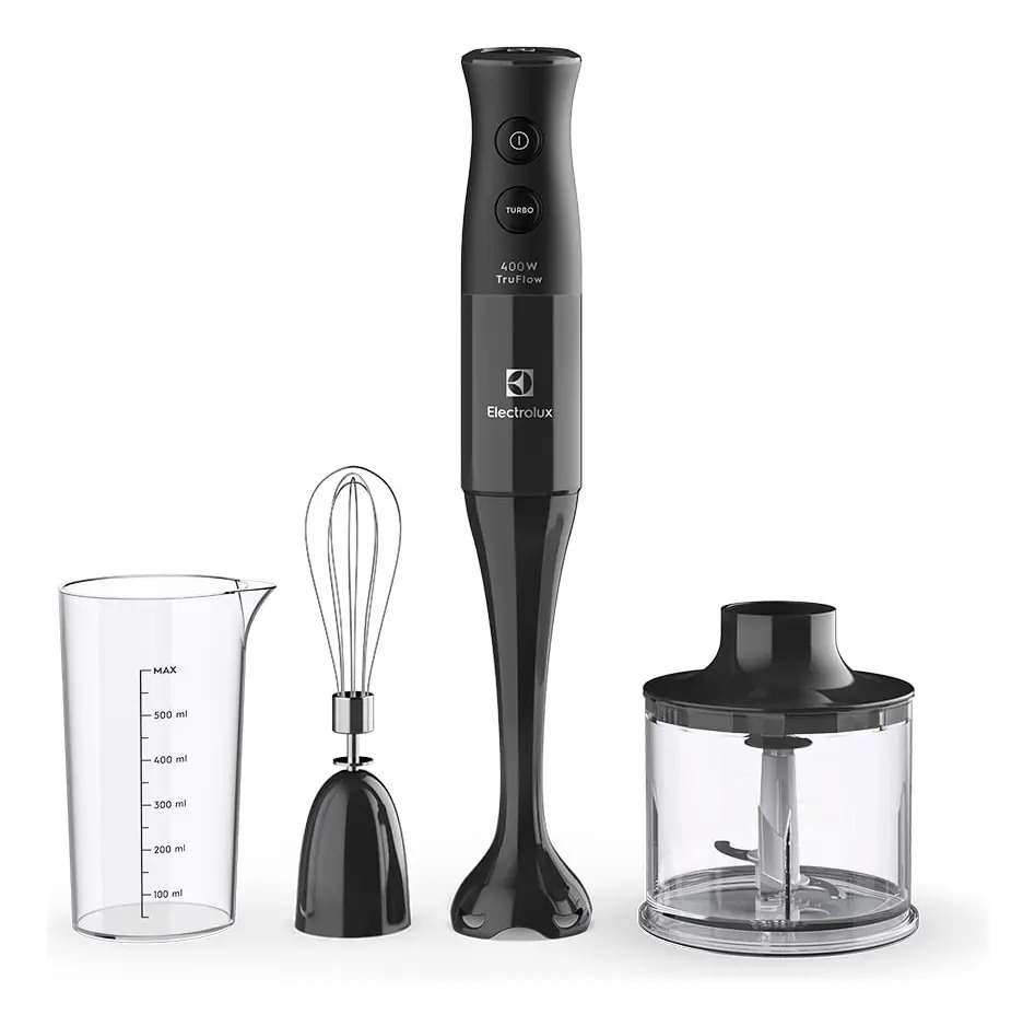 Mixer 3 em 1 Electrolux Preto 400W com Tecnologia TruFlow 1