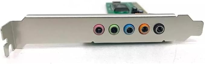 Placa de Som 5.1 Conexão Pci 1051 Leadership 2