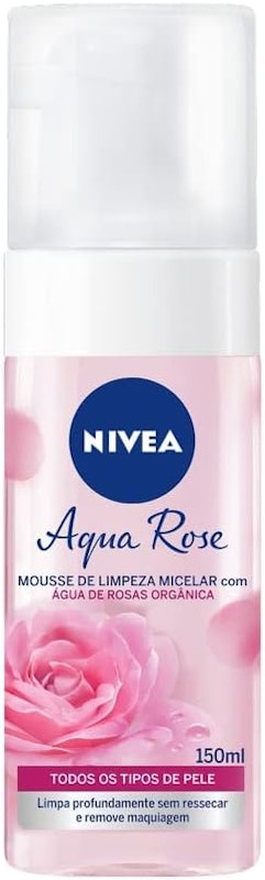 NIVEA Mousse de Limpeza Aqua Rose 1