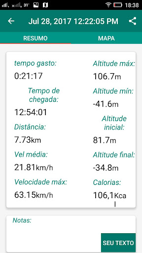 Computador de Bicicleta - GPS Bike 5